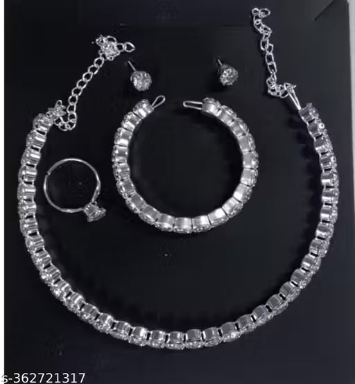 SE-CB-1 Stylish Women Neckless &amp; Hasli Choker Combo Set